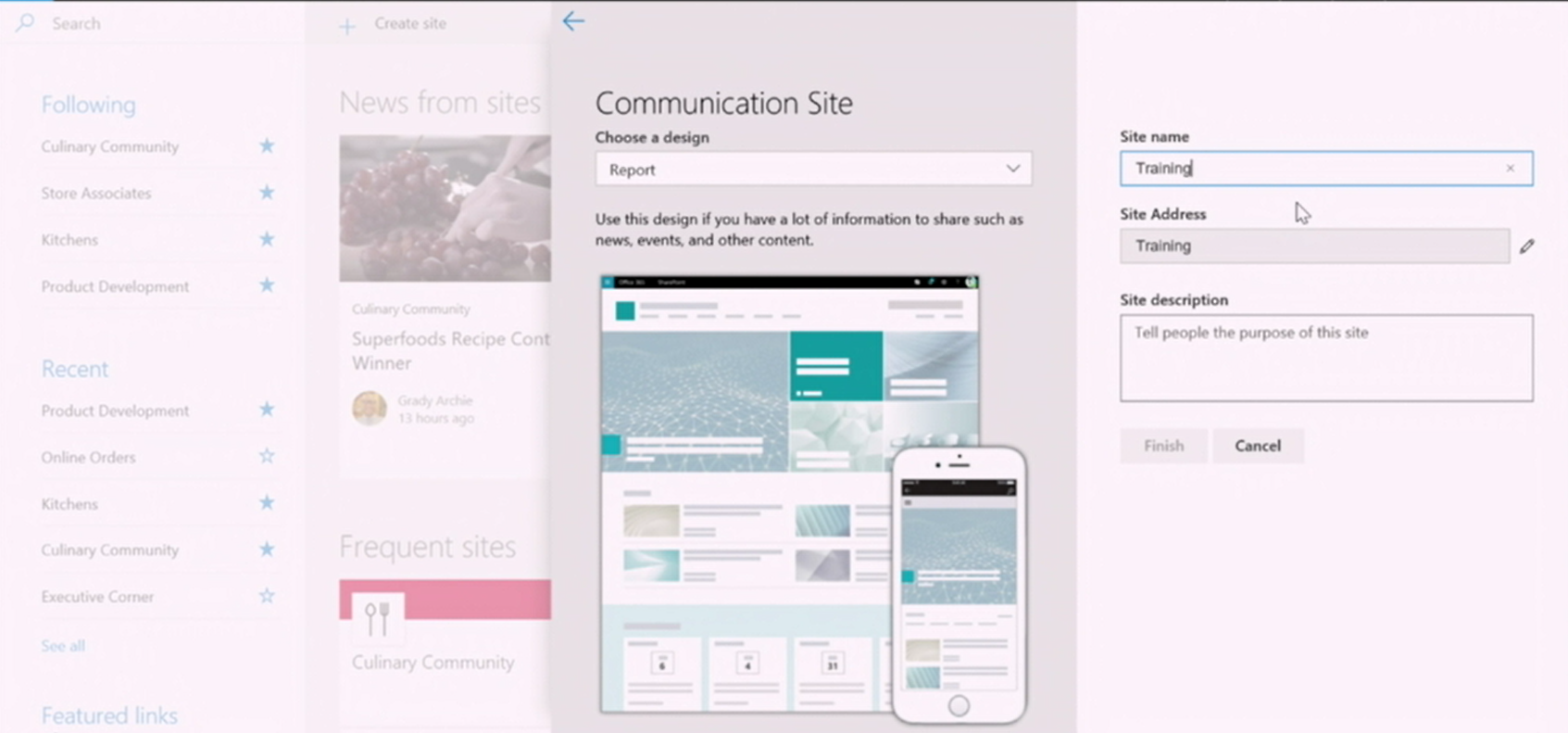 SharePoint Communication Sites, the new Publishing Sites