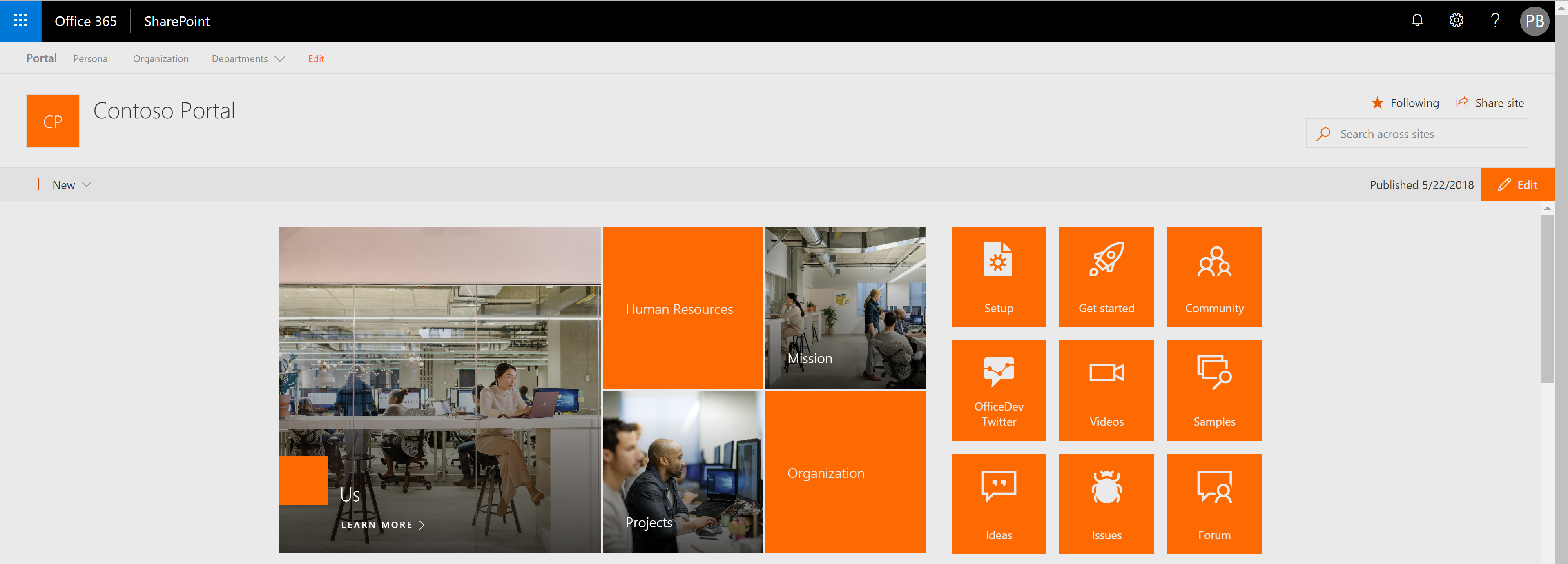 Getting started with the SharePoint Starter Kit from the PnP team