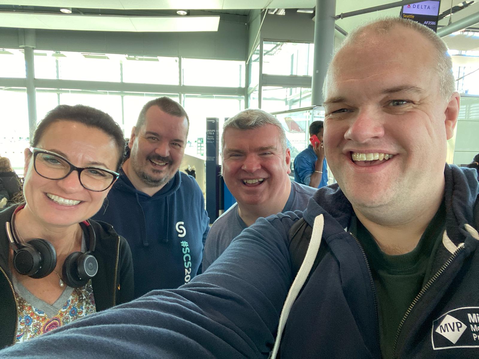 Bumping into MVPs travelling to MVP Summit