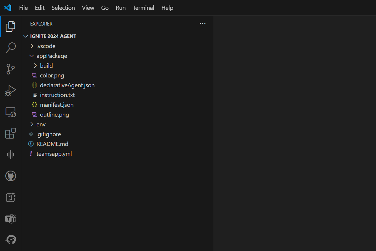 Declarative Agent Starting Point