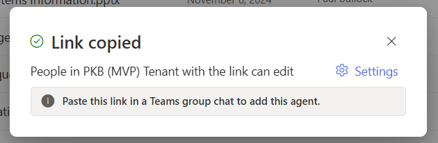 Acknowledgement dialog in the user interface in SharePoint